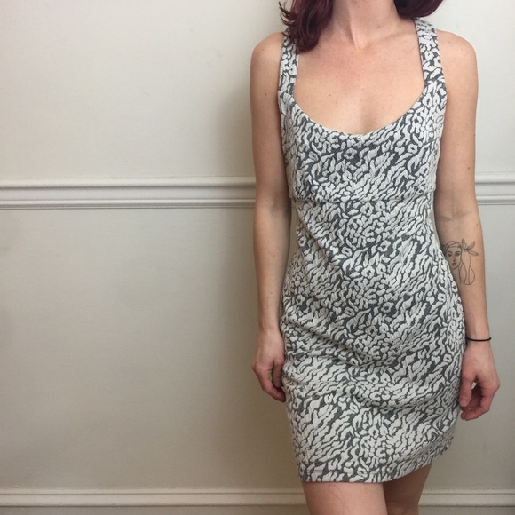 Free People Dresses & Skirts - Free People Leopard Print Mini Stretch Cute Dress